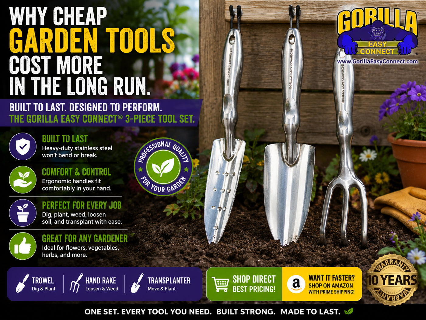 Why Cheap Garden Tools Cost More in the Long Run
