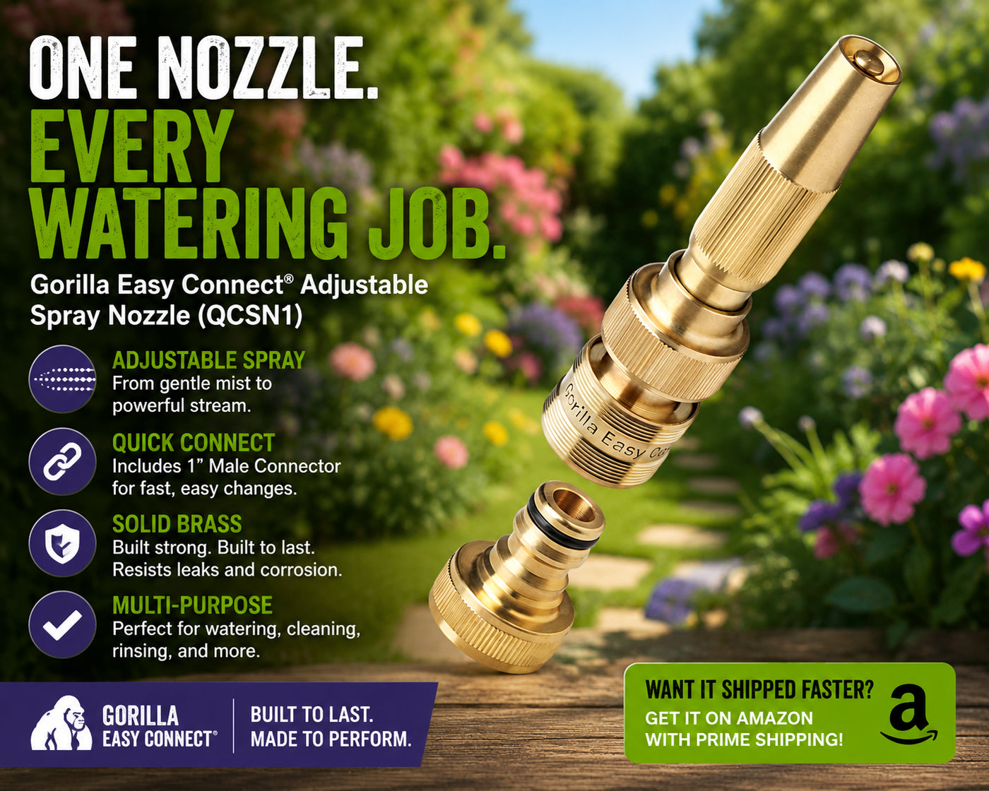 One Nozzle. Every Watering Job.