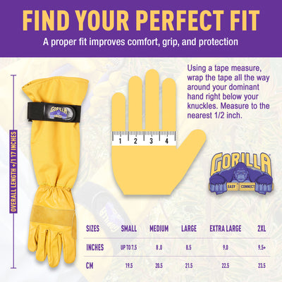 GORILLA EASY CONNECT GARDENING GLOVES PRUNING CONSTRUCTION GLOVES CONSTRUCTION SAFETY GEAR